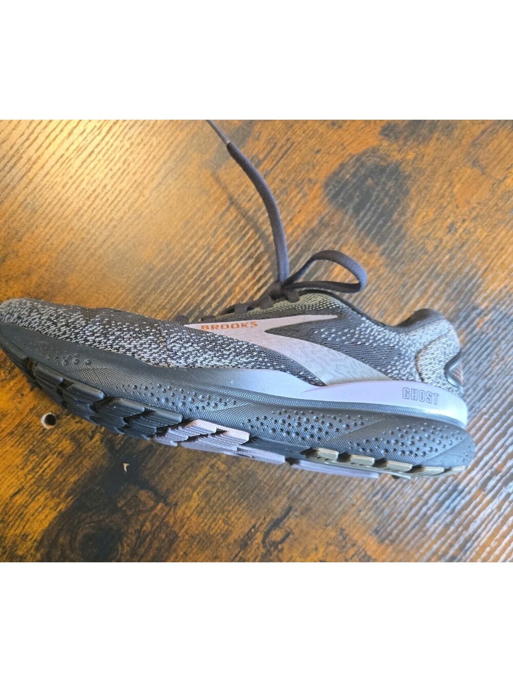 Brooks Womens Ghost 16 Tennis Shoes Sz 6.5 Black Purple